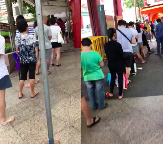Singaporeans Are Actually Paying Foreign Workers RM15 Per Hour To Line ...
