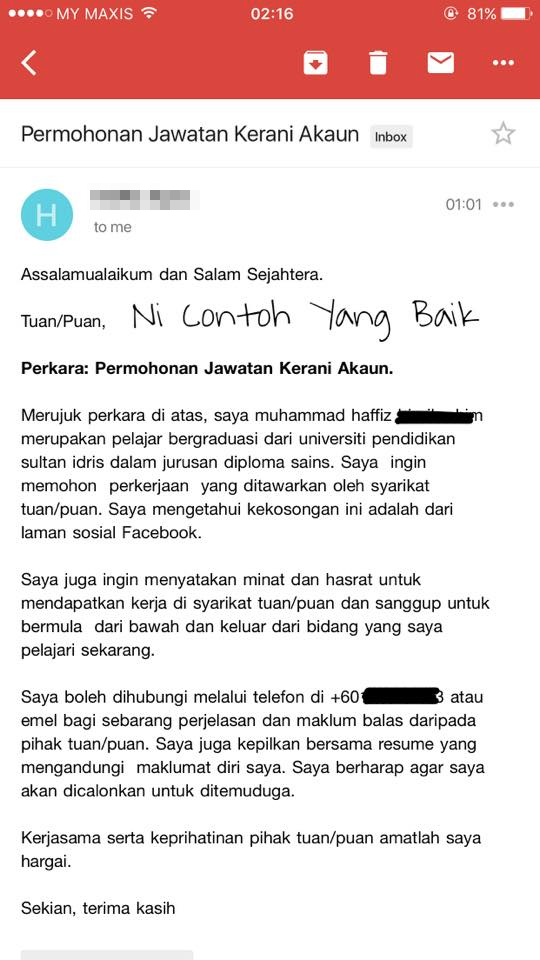 Cara Nak Buat Surat Perletakan Jawatan