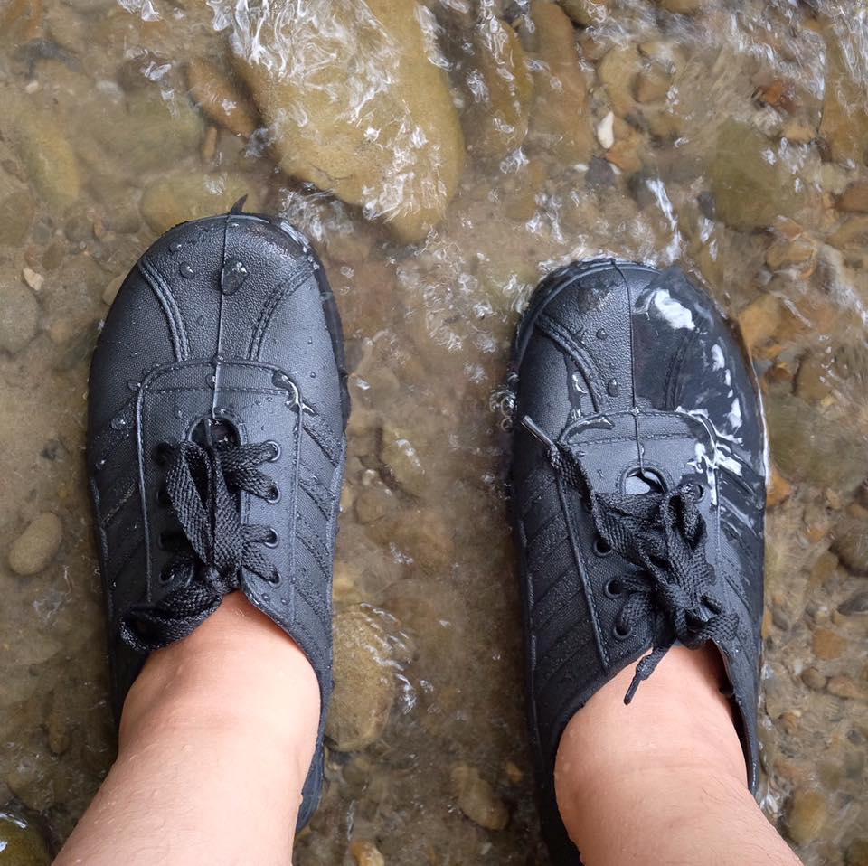 rubber shoes for hiking
