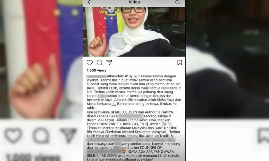 Fake Dentist In Melaka Is Out Of Prison Thanks To Supporters Who Paid Her Rm70 000 Fine