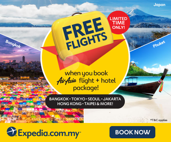 Fly For Free When You Book Expedia's Flight And Hotel Package This Year End