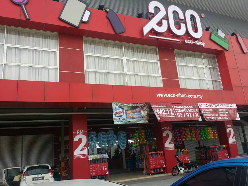  Kedai  Eco  RM2 12 Buka Cawangan Terbaru Yang Ke 95 Di 