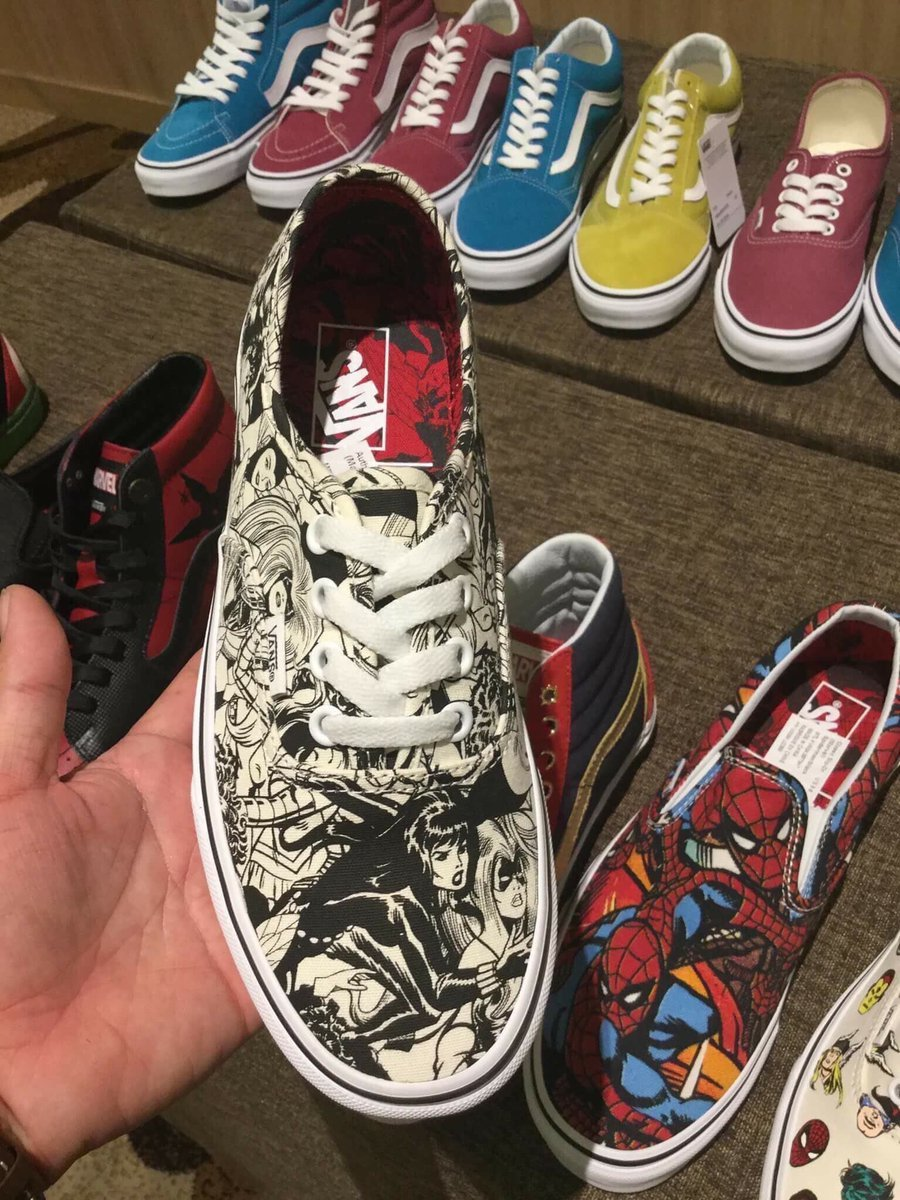 Vans X Marvel Collection Has Arrived In 