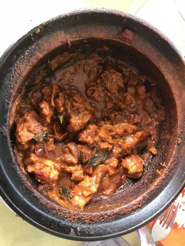 One claypot of monitor lizard curry is meant for one person and is priced at RM15