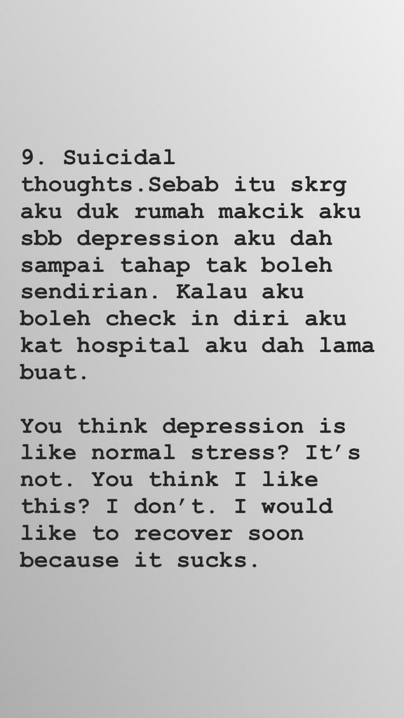 Depression maksud