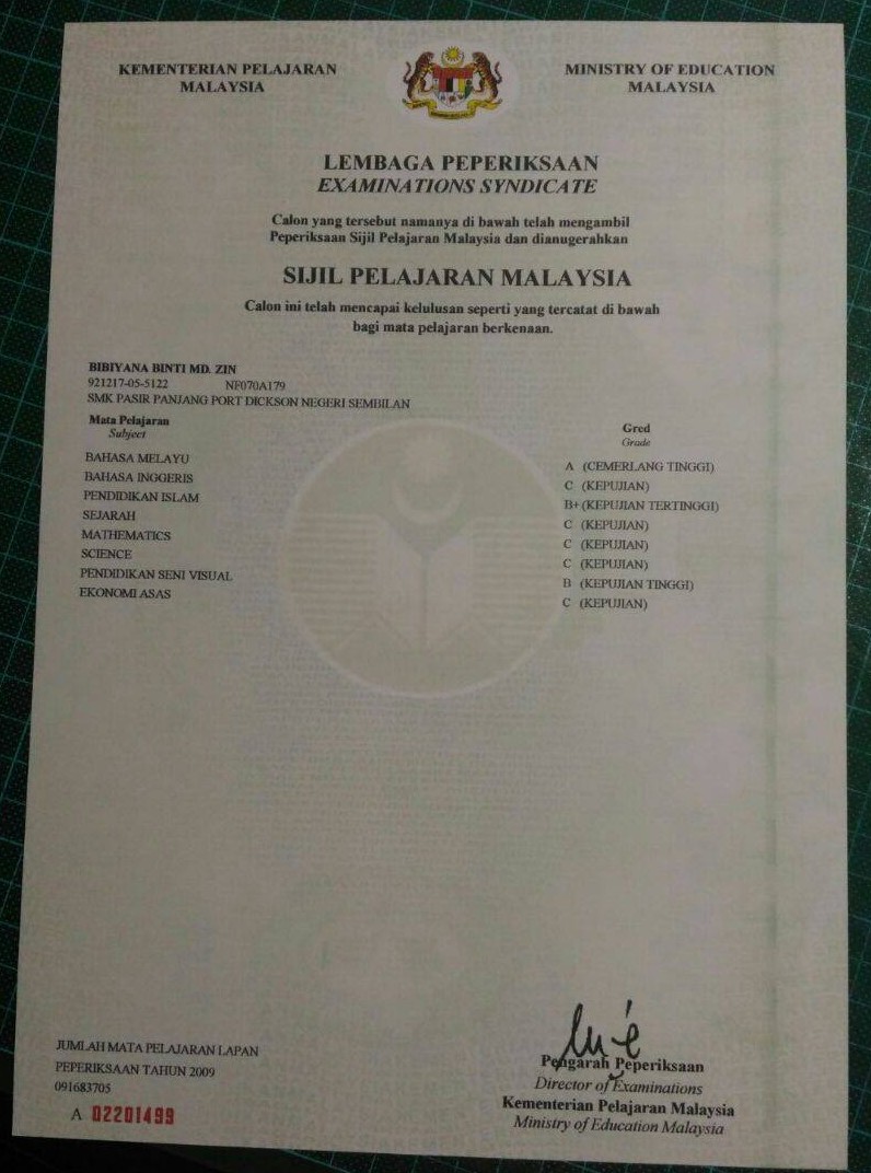 Malaysia Spm Sijil Pelajaran Malaysia Certificate Lembaga Peperiksaan Malaysia Buy Certificate Buy University Diplomas Buy College Diploma Buy High School Diploma Home
