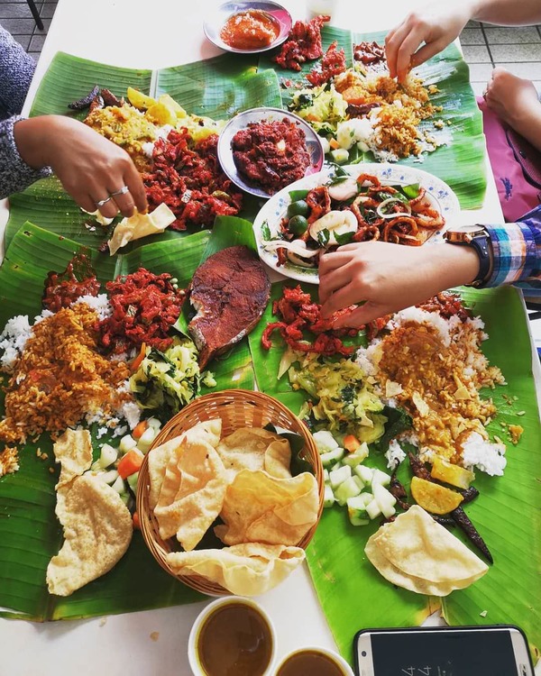 Restoran Sri Nirwana Banana Leaf Bangsar Banana Leaf Rice