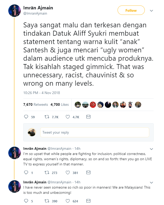 Gimik Produk Tak Kena Tempat, Datou0027 Aliff Syukri Hina Raut Wajah 