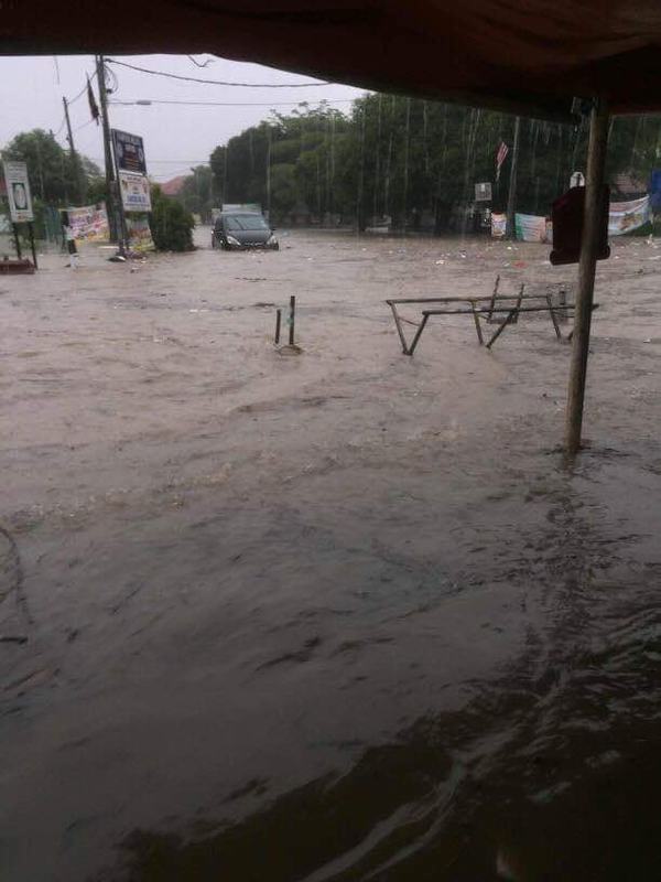 Flash flood in KL