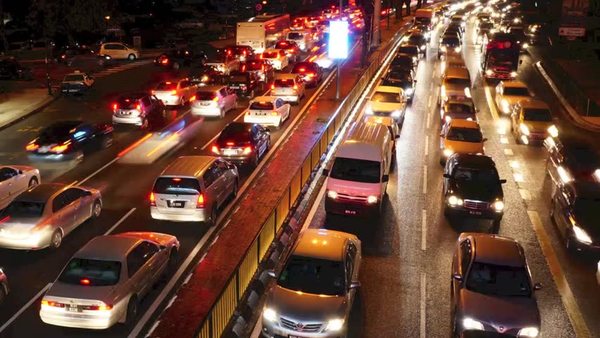 Highway malaysia traffic jam