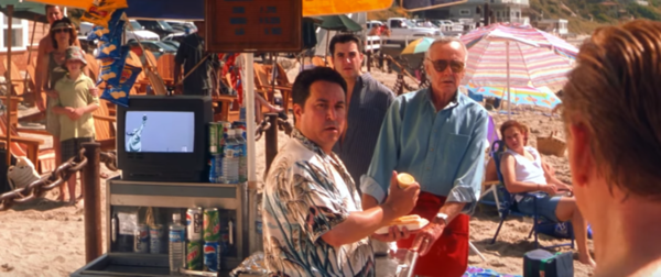 Stan Lee cameo on X-Men (2000).