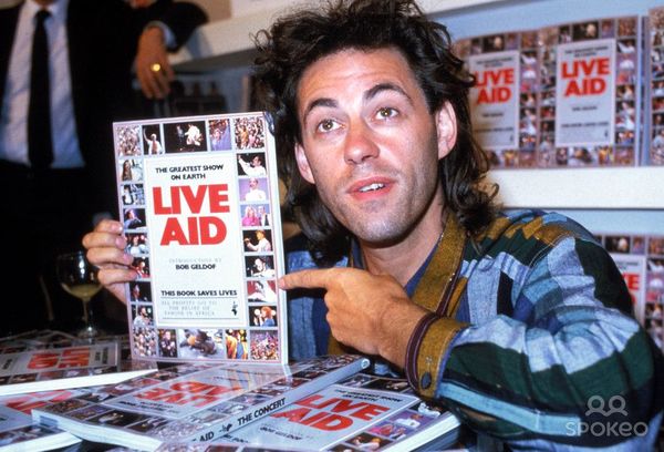 Live Aid founder Bob Geldof