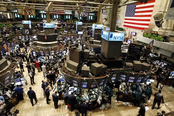 The New York Stock Exchange: One of the last few exchanges with humans on the trading floor.