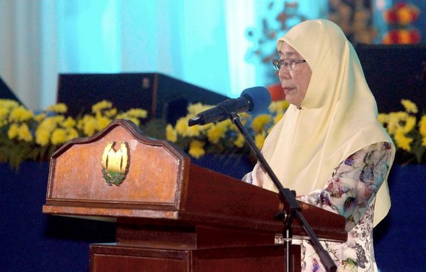 Deputy Prime Minister Datuk Seri Dr Wan Azizah Wan Ismail.