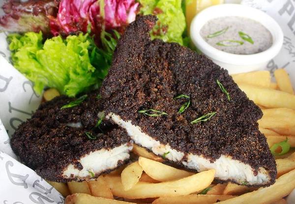 Cookies Crusted Fish 'N Chips