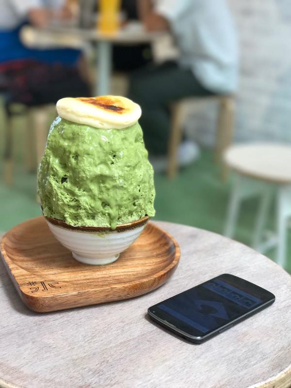 Matcha kakigori