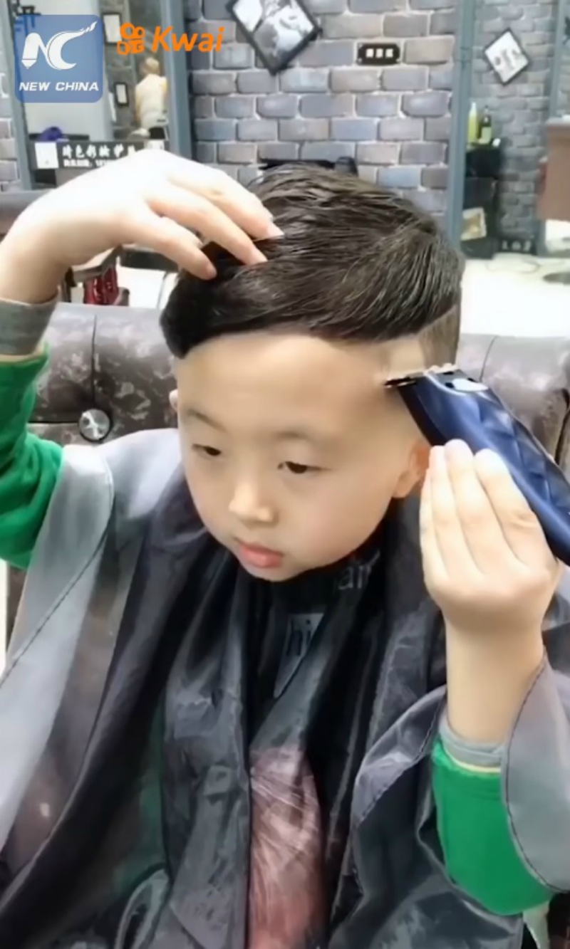 This Adorable 6-Year-Old Boy Is Impressing People With His Badass Hair  Cutting Skills