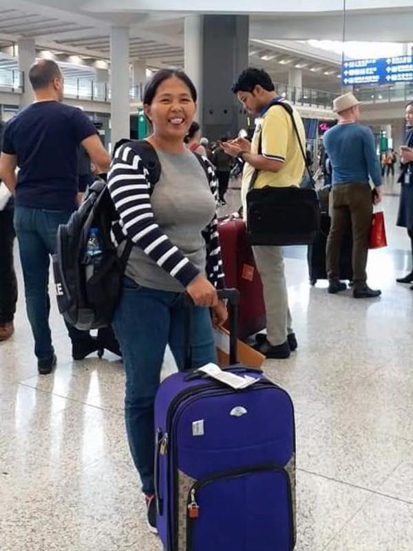 Baby Jane Allas when she first traveled to Hong Kong in 2017.