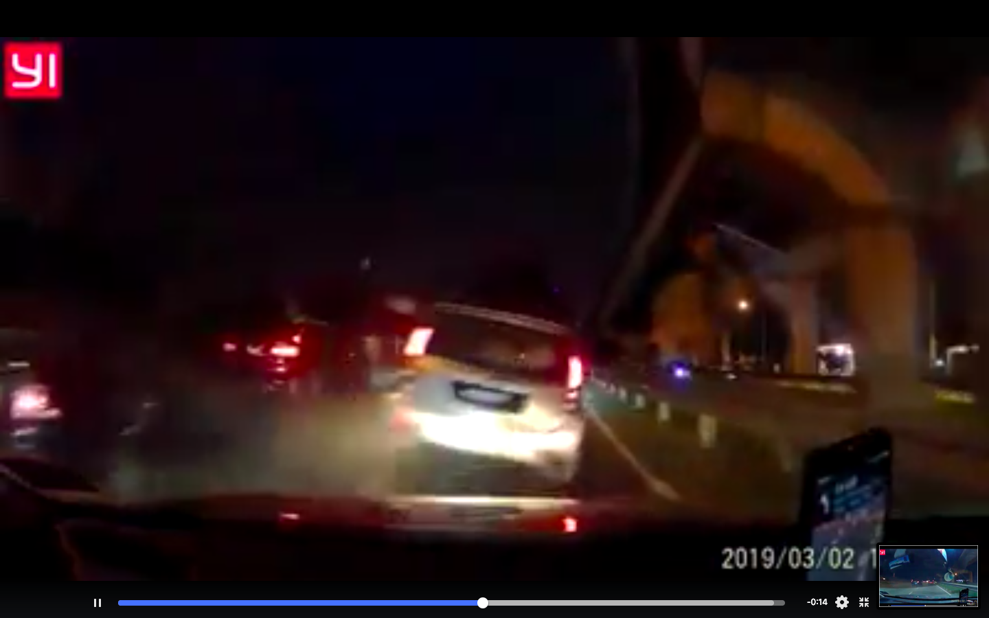 Video Shows A Myvi Speeding Behind 2 Cars Before Crashing 