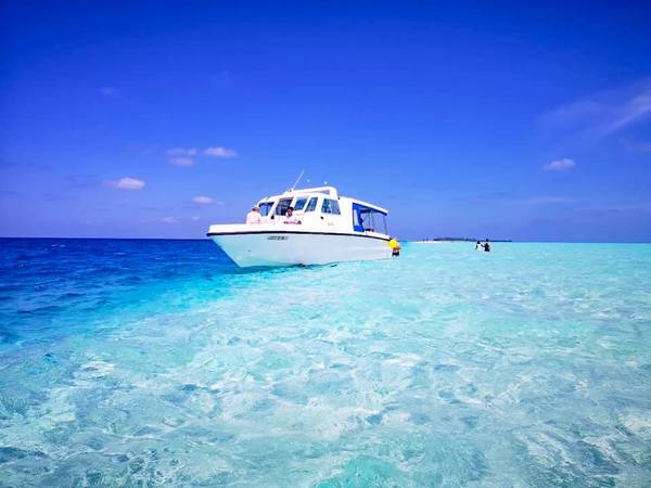 Sandbank, pitstop dengan pakej snorkeling