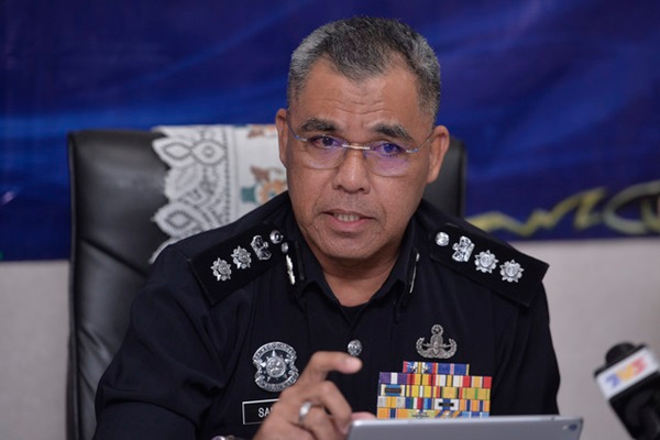 Gombak police chief Assistant Commissioner Samsor Maarof