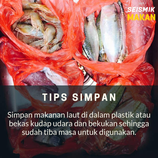 Makanan laut segar