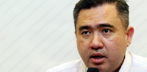 Transport Minister Anthony Loke.