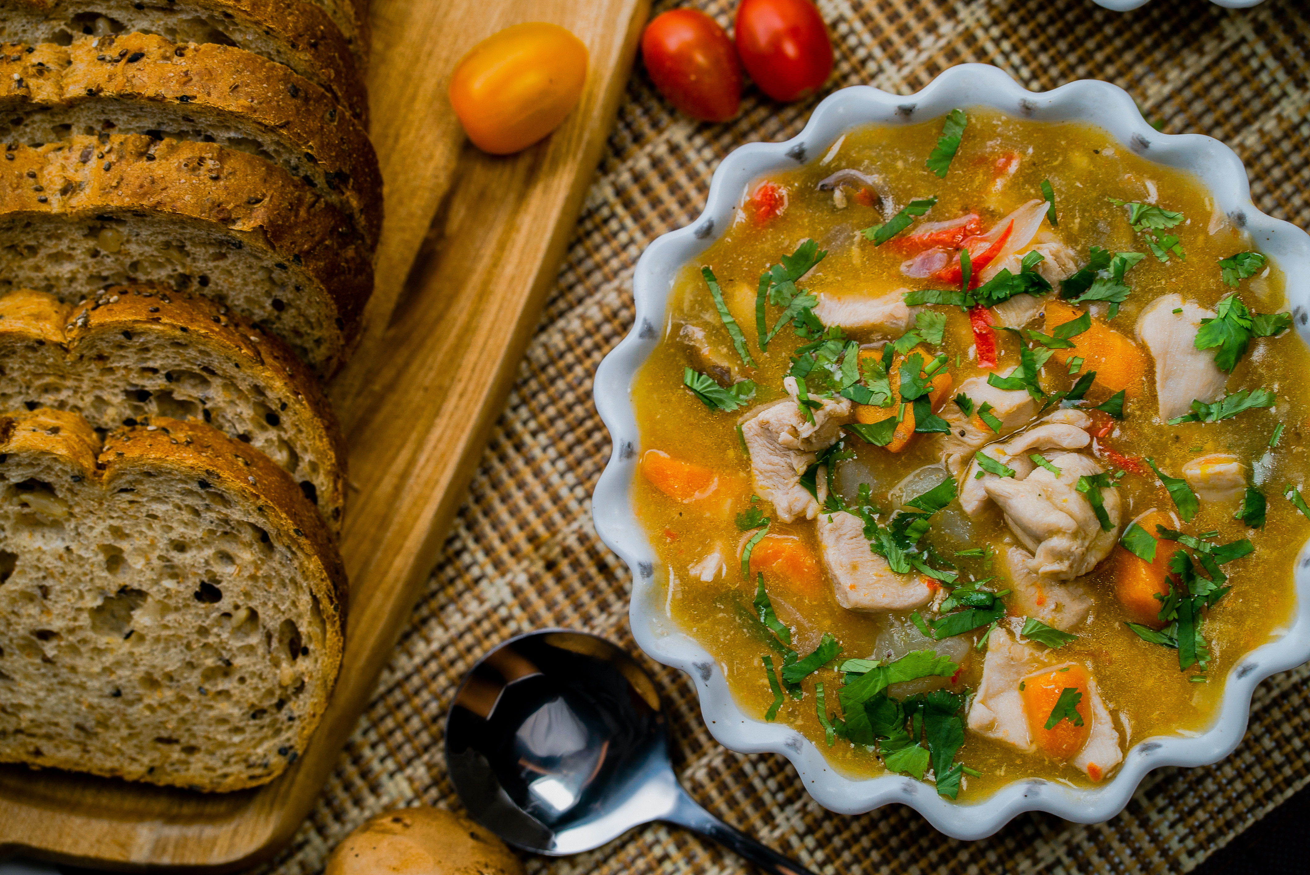 Resepi Stew Ayam, Cendawan & Kentang Yang Ringkas & Penuh 