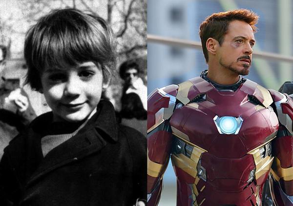 Robert Downey Jr young childhood