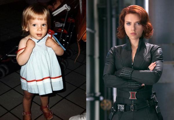 Scarlett Johansson childhood