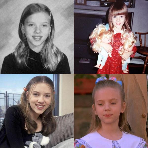 Scarlett Johansson childhood