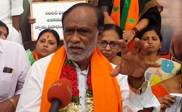 Telangana BJP chief K. Laxman