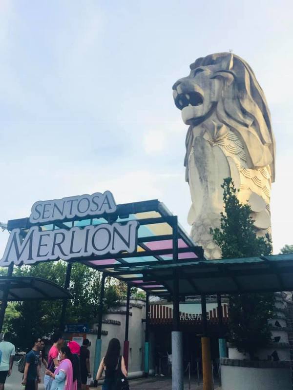 Merlion Statue di Sentosa Merlion.