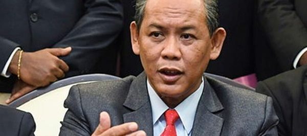 Datuk Seri Aminuddin Harun, Menteri Besar Negeri Sembilan.