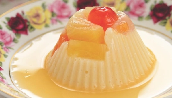 Puding Buah Sos Oren MyResipi Chef Hanieliza