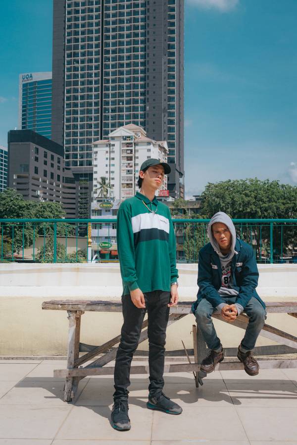 'Banks' features fellow Malaysian rapper, Danye (right).