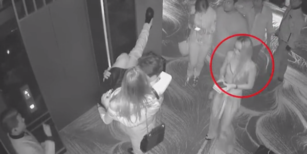 CCTV footage showed Ivana being carried by Alex out of a KL nightclub on the night of the incident while Luna followed.