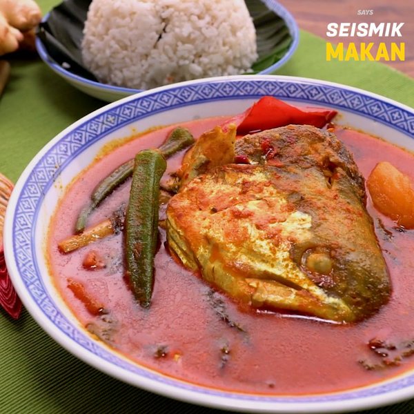 Asam Pedas Kepala Ikan Seismik Makan