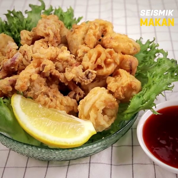 Sotong Goreng Tepung Seismik Makan