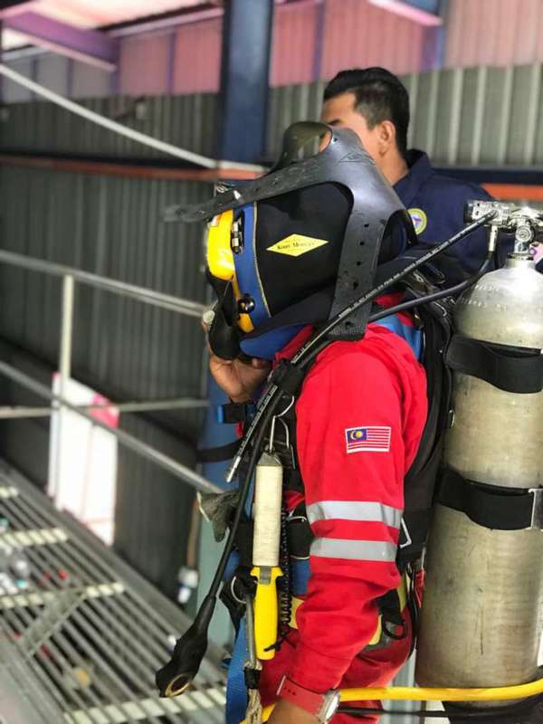 Nur Izzati during her training sessions at Weldzone Training Centre in Seri Manjung, Perak.