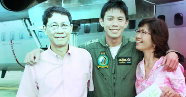 Raphael and his parents, Dennis and Rosalind