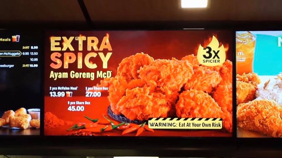 3x Spicier Ayam Goreng McD Is Finally Available In McDonald's Outlets  Nationwide