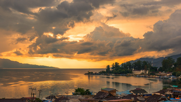 Lake Toba, Indonesia.