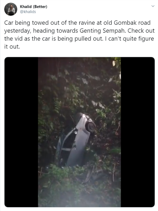 'Ghost' Hand Caught in Video Near Genting Sempah  Sam's 