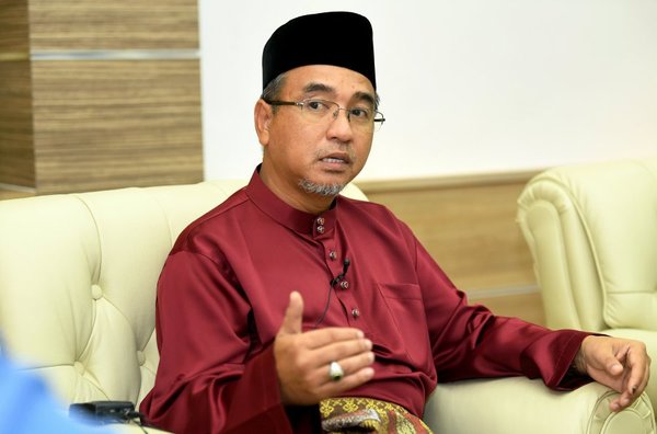 Melaka chief minister Adly Zahari.