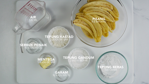 Resepi Pisang Goreng | Banana Fritters Recipe | Says Seismik Makan