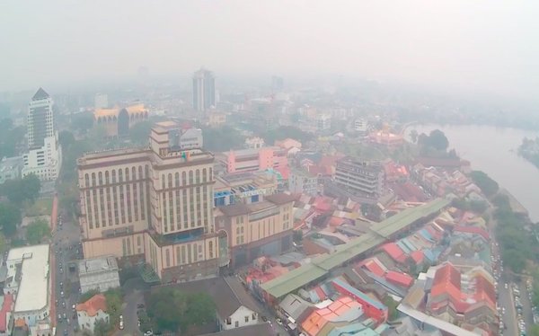 Sarawak is the worst-hit state with two areas recording ‘Very Unhealthy’ readings on Monday, 9 September.