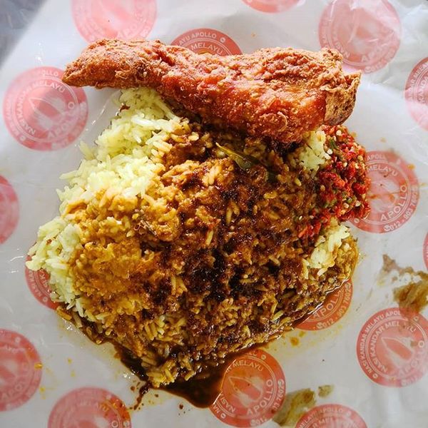 Image via Instagram @waronghunter Nasi Kandar Apollo