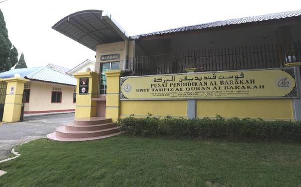 Maahad Tahfiz al Barakah in Manjoi, Ipoh - the school where the alleged sexual abuse took place back in 2016.