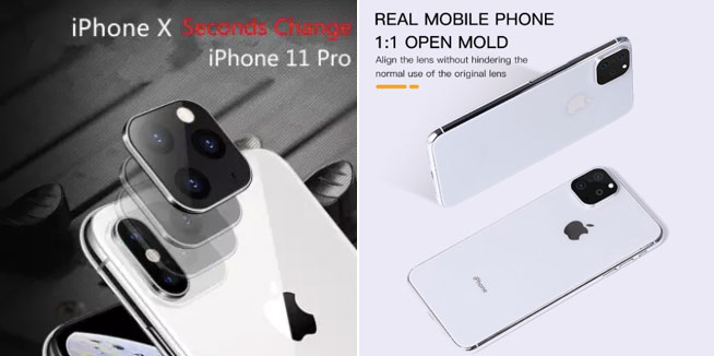 You Can Turn Your Iphone X Into Iphone 11 Pro With This Rm6 Camera Sticker